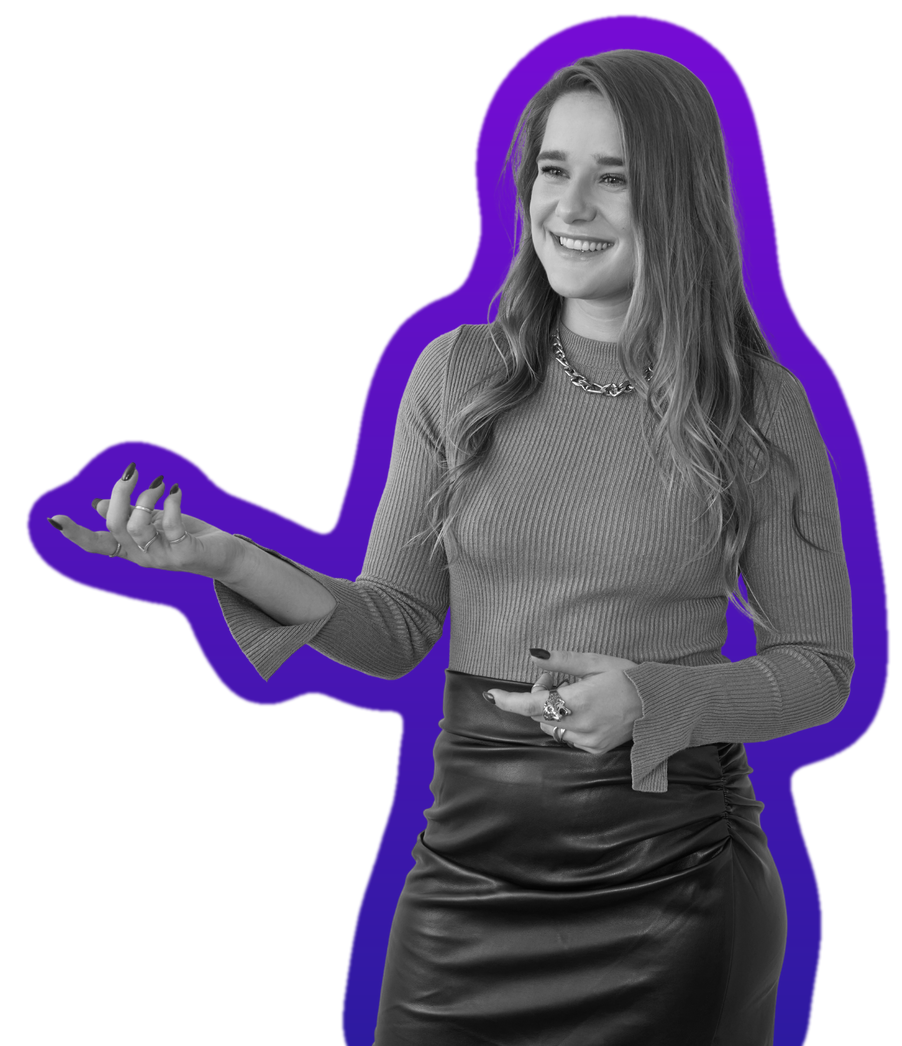 Anne, OKR consultant, explaining the OKR Quarter